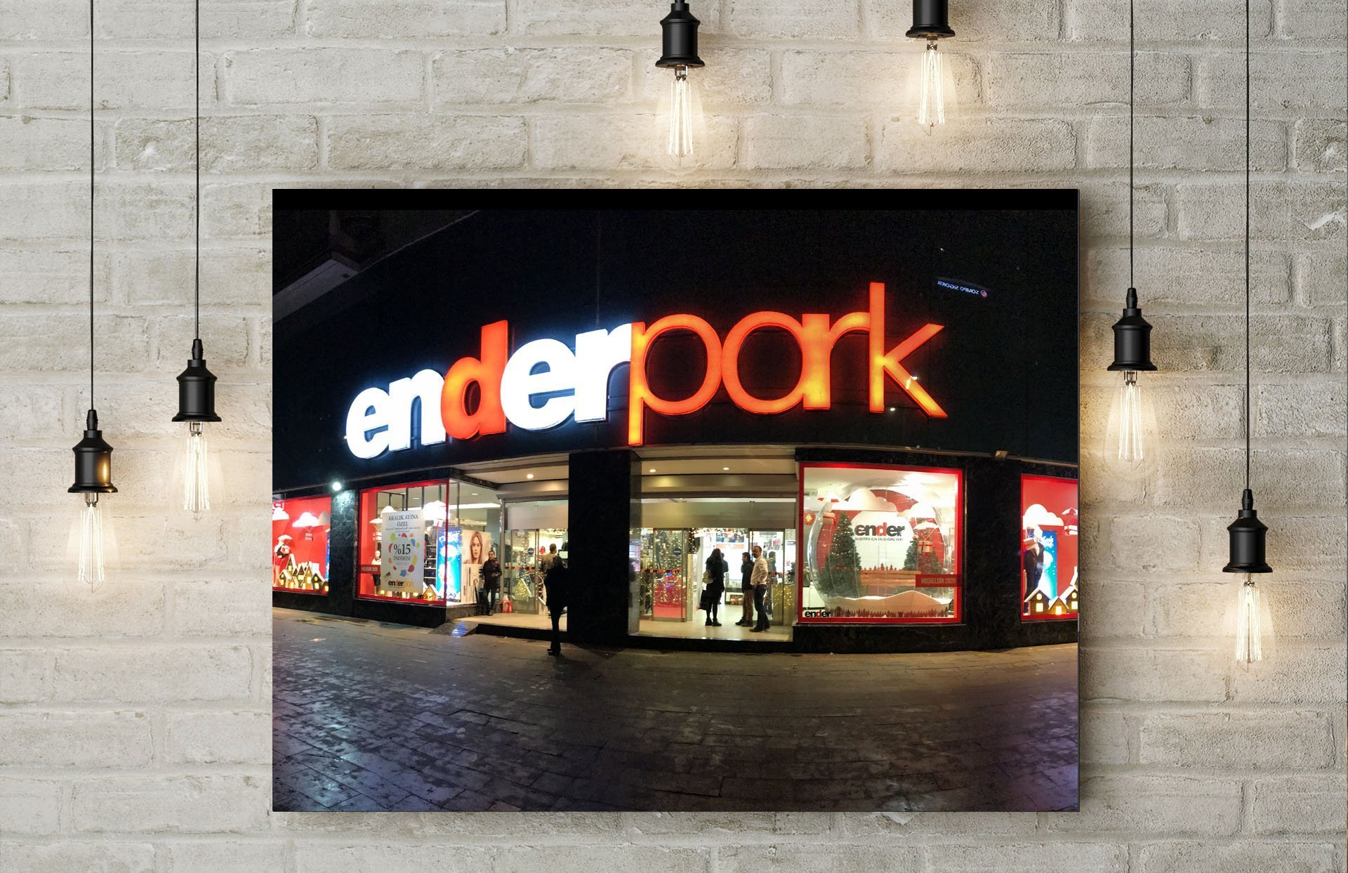 Ender Mağazaları Vitrin Kampanya Tasarımı